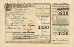 CPA Colis postal