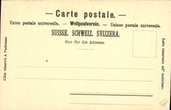 VINTAGE POSTCARD Swiss Flowers