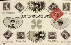 VINTAGE POSTCARD Sower 10c