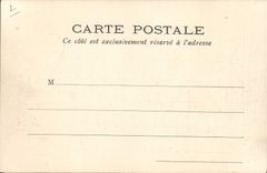 La POSTAL de la VENDIMIA con el mercado de la estampilla fija Carre Marigny Marche a la TAPA de las estampillas