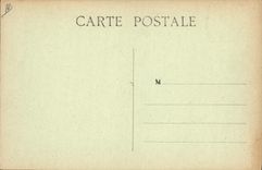 VINTAGE POSTCARD Paris the 14th La Poste Avenue of Orleans