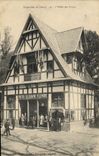 CPA Exposition de Nancy L'hotel des Postes Vignette Exposition internationale Nancy 1909