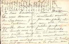 Opinión panorámica del barco pesquero de la POSTAL de la VENDIMIA Sables d'Olonne del puerto