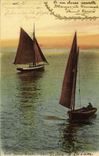 VINTAGE POSTCARD Fishing Vessels