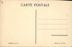 VINTAGE POSTCARD Fishing Vessel Provence Martigues