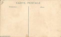 VINTAGE POSTCARD Vessel Cannes Fishing the port and alleys