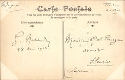 VINTAGE POSTCARD Napoleon 1st general Lieutenant Provera asks has to capitulate