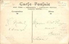 VINTAGE POSTCARD Napoleon 1st Seat of Toulon November 19th, 1793