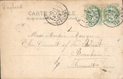 VINTAGE POSTCARD Fantasy Women the worship of the GUI