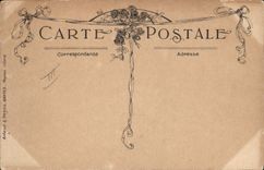 VINTAGE POSTCARD druidic Brittany Pierre giving maternity to the sterile women