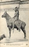 CPA Musee de Saint Germain en Laye Cavalier gaulois bronze de Fremiet