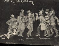 VINTAGE POSTCARD Fantasy Illustrator Explanation