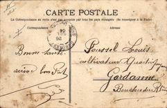 VINTAGE POSTCARD Fantasy Militaria Drums and bugles