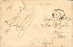 CPA Fantaisie Militaria Ecoles a feu Une batterie dissimulee