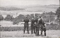 CPA Fantaisie Militaria Generaux et officiers d'Eta major 