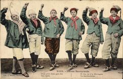 CPA Folklore Savoie Danse Savoyarde
