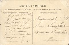 El folklore Normandía de la POSTAL de la VENDIMIA lo trata con los campos de Vache