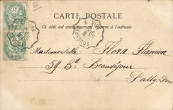 Folklore de Normandía de la POSTAL de la VENDIMIA la fabricación de la lechería de TAPA de la mantequilla