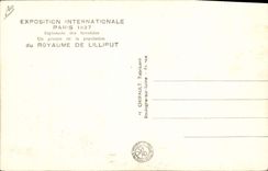CPA Nain Nains Exposition internationale Paris 1937 Esplanade des Invalides