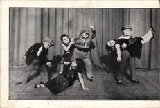 VINTAGE POSTCARD Dwarf Russian Dwarves Circus Russia Russia