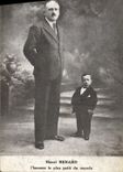VINTAGE POSTCARD Dwarf Dwarves Henri Fox the smallest man of the world