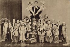 VINTAGE POSTCARD Dwarf Dwarves Chaffer' S Wonder Midgets