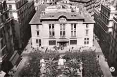 CPM Poste Oran La poste centrale et la place de la Bastille