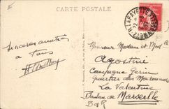 CPA Poste Centrale Metz