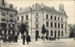 CPA Poste Angouleme Hotel des Postes 