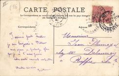 Edificio de la oficina de correos de Angulema de la oficina de correos de la POSTAL de la VENDIMIA