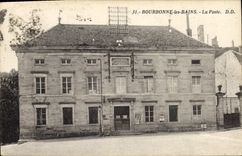 Estación de Bourbonne de la POSTAL de la VENDIMIA les Bains