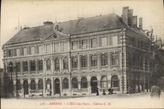CPA Poste Amiens Hotel des Postes 