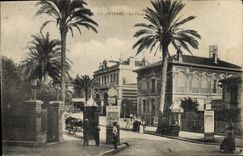 Estación de Hyeres de la POSTAL de la VENDIMIA