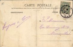 Estación de Hyeres de la POSTAL de la VENDIMIA