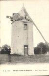 VINTAGE POSTCARD Holy Windmill Jean de Monts the old mill