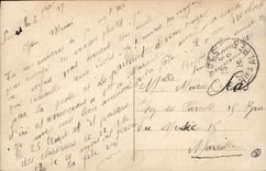 CPA Moulin a vent Femme