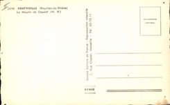 POSTAL MODERNA molino de viento de Fontvieille el molino de Daudet