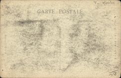 VINTAGE POSTCARD Pontavert Windmill