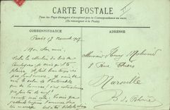 VINTAGE POSTCARD Windmill Paris Bois de Boulogne the mill of Longchamps