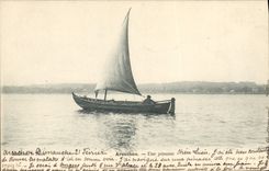 CPA Bateau de Peche Arcachon Une pinasse 
