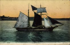 CPA Bateau de Peche 