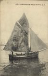 CPA Bateau de Peche La Rochelle Barque de peche 