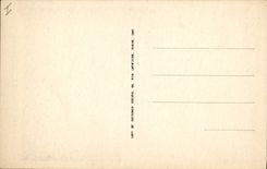 Barco pesquero Pouliguen de la POSTAL de la VENDIMIA el puerto