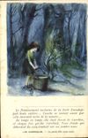 CPA Fantaisie Illustrateur Poulbot Victor Hugo Les Miserables La petite fille toute seule