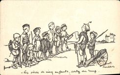 CPA Fantaisie Illustrateur Poulbot 