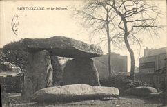 CPA Dolmen Menhir Saint Nazaire Le dolmen