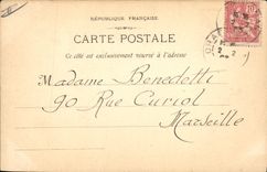 VINTAGE POSTCARD Dolmen Draguignan Menhir the druidic stone D ela Feel dolman