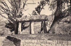 CPA Dolmen Menhir Draguignan Pierre de Fee Ancien dolmen druidique