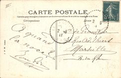 VINTAGE POSTCARD Dolmen Menhir Draguignan Pierre de Fee Old dolmen druidic
