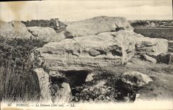 CPA Dolmen Menhir Pornic 